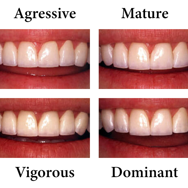 agressive, nature, vigorous and dominant form of teeth