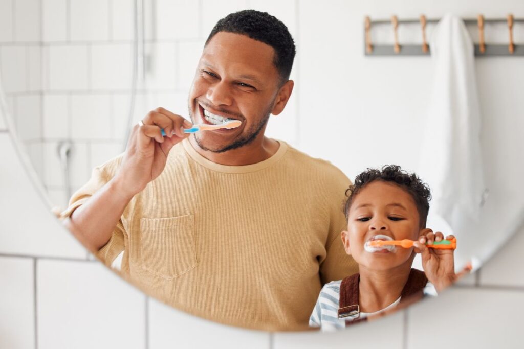Tooth Brushing - what to do after brushing your teeth