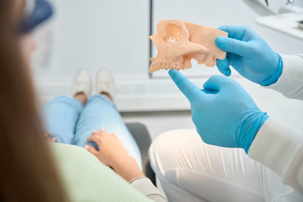 Health Benefits of Dental Implants - they help prevent bone loss